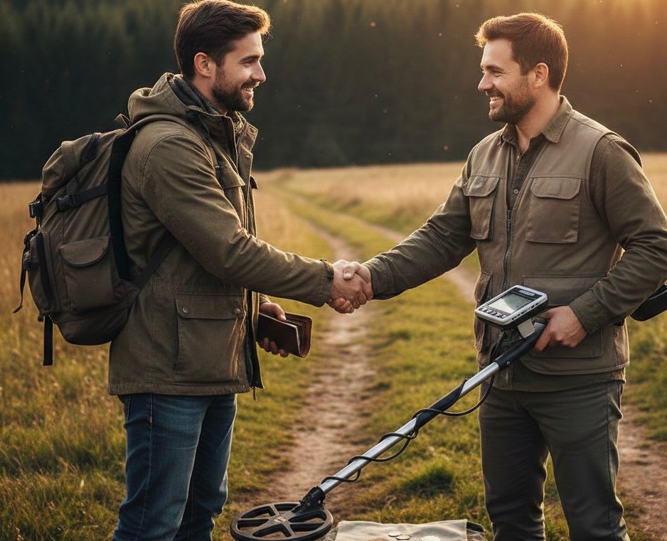 خرید فلزیاب از شرکت یا شخص