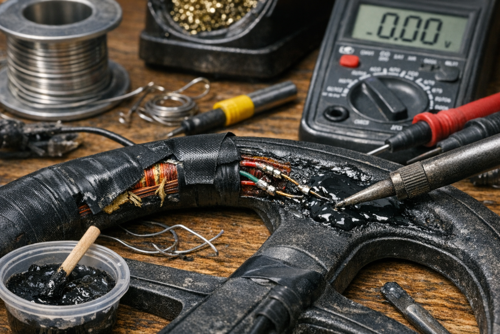 تعمیر کویل فلزیاب