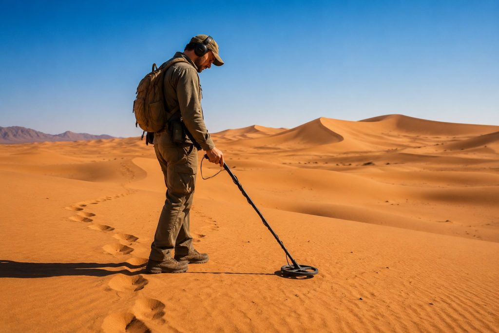 فلزیاب مناسب مناطق بیابانی