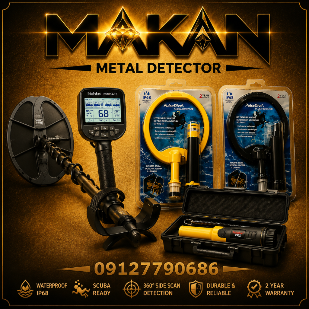 فلزیابهای ترکیهای نوکتا ماکرو؛ بررسی تخصصی مدلهای سیمپلکس، اسکوبا، پالس دایو و ایمپکت پرو
