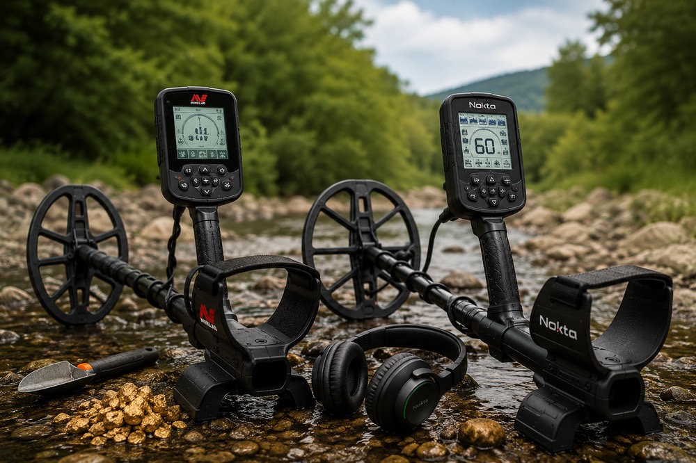 مقایسه طلایاب های Minelab و Nokta برای کاربران ایرانی
