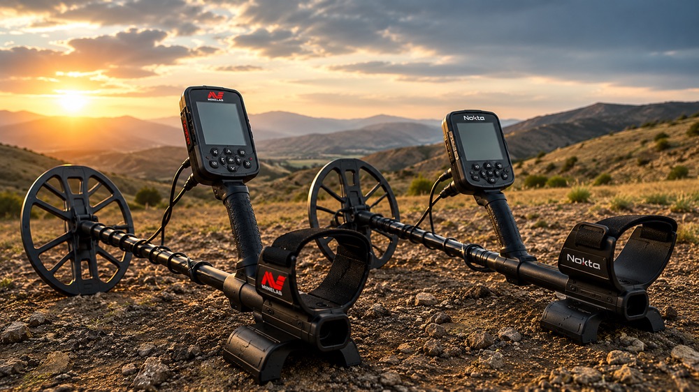 مقایسه طلایاب های Minelab و Nokta برای کاربران ایرانی