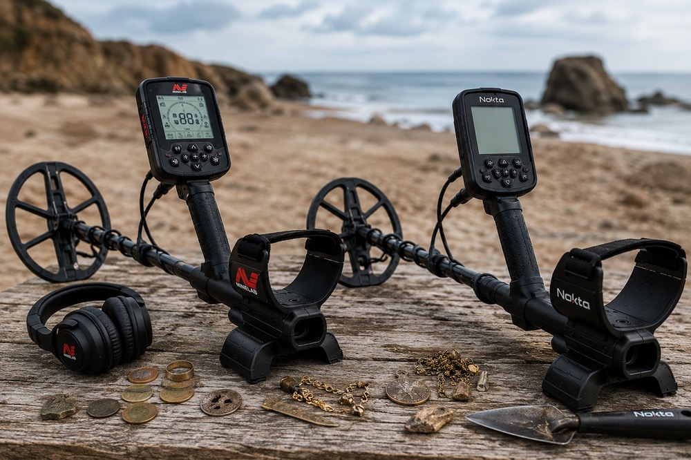 مقایسه طلایاب های Minelab و Nokta برای کاربران ایرانی