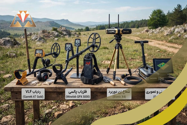 راهنمای جامع و معرفی انواع دستگاه طلا یاب و نحوه عملکرد آن ها